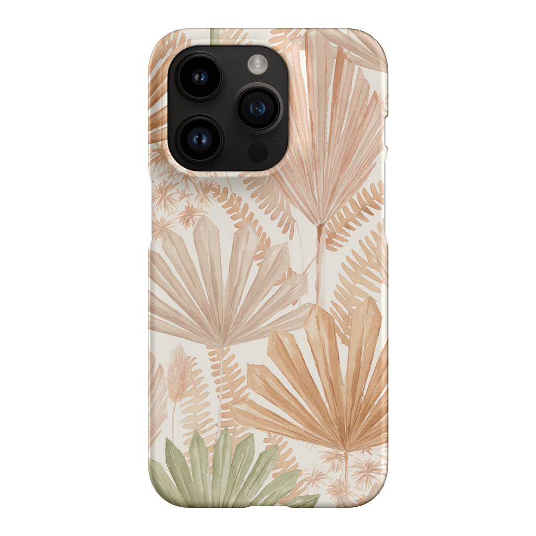 Golden Palm Printed Phone Cases iPhone 14 Pro / Snap by Cass Deller - The Dairy
