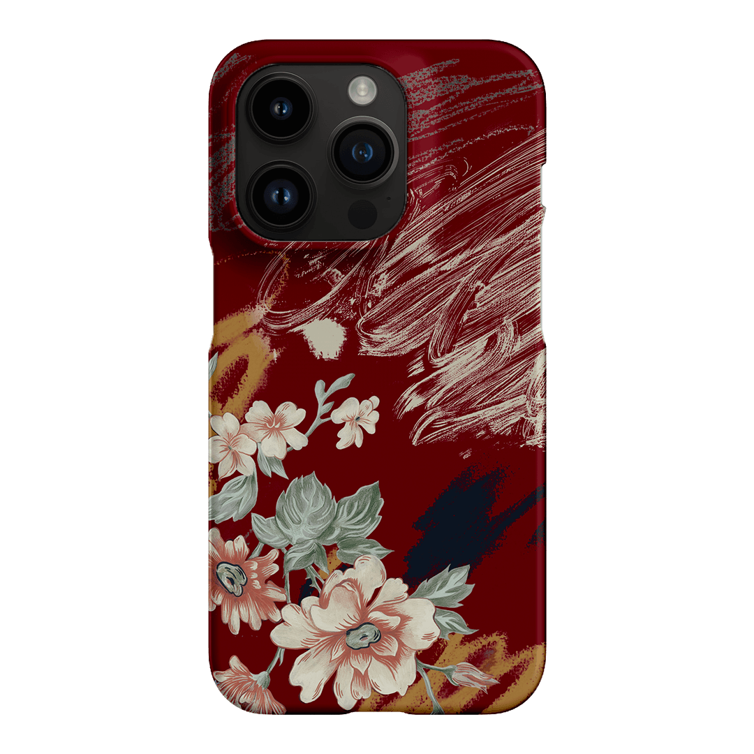 Love Floral Printed Phone Cases iPhone 14 Pro / Snap by Desmond & Dempsey - The Dairy