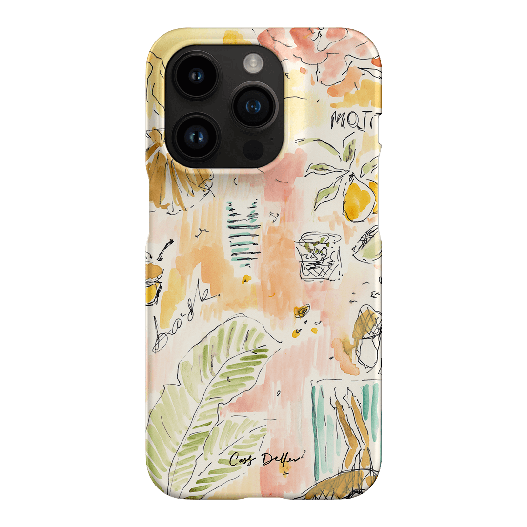 Mojito Printed Phone Cases iPhone 14 Pro / Snap by Cass Deller - The Dairy