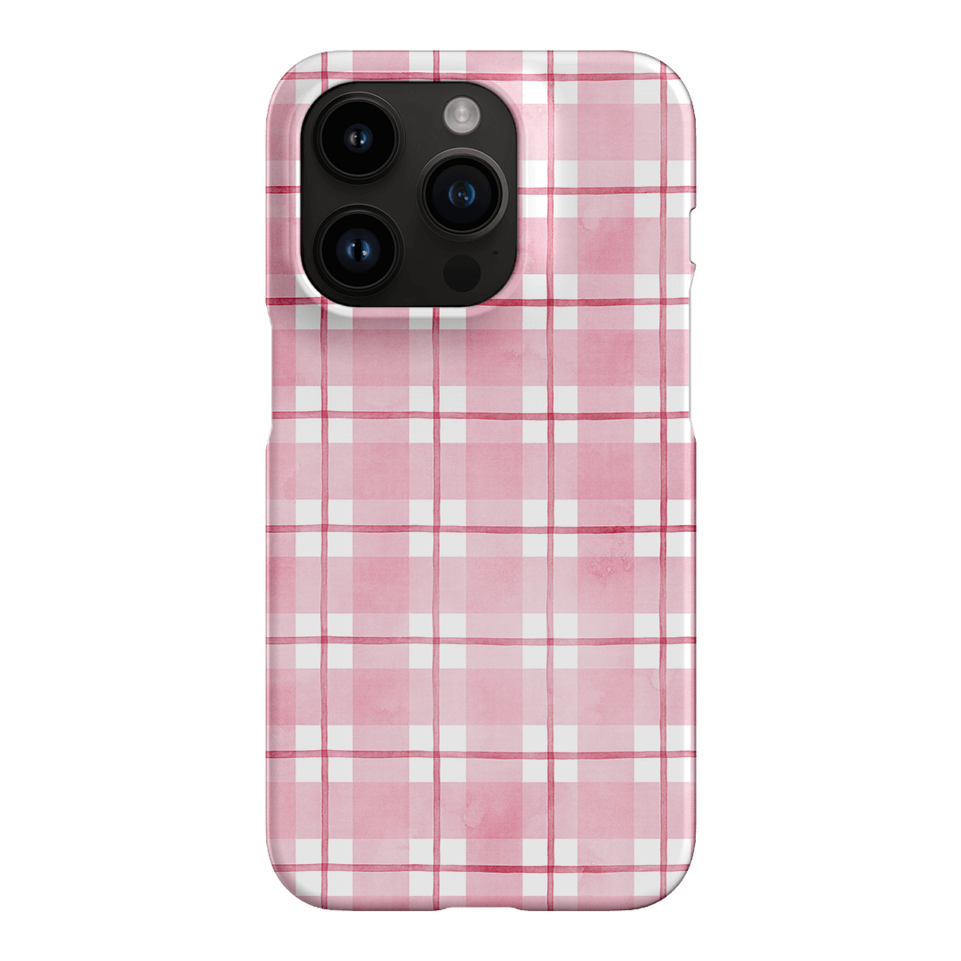 Musk Checker Printed Phone Cases iPhone 14 Pro / Snap by Oak Meadow - The Dairy