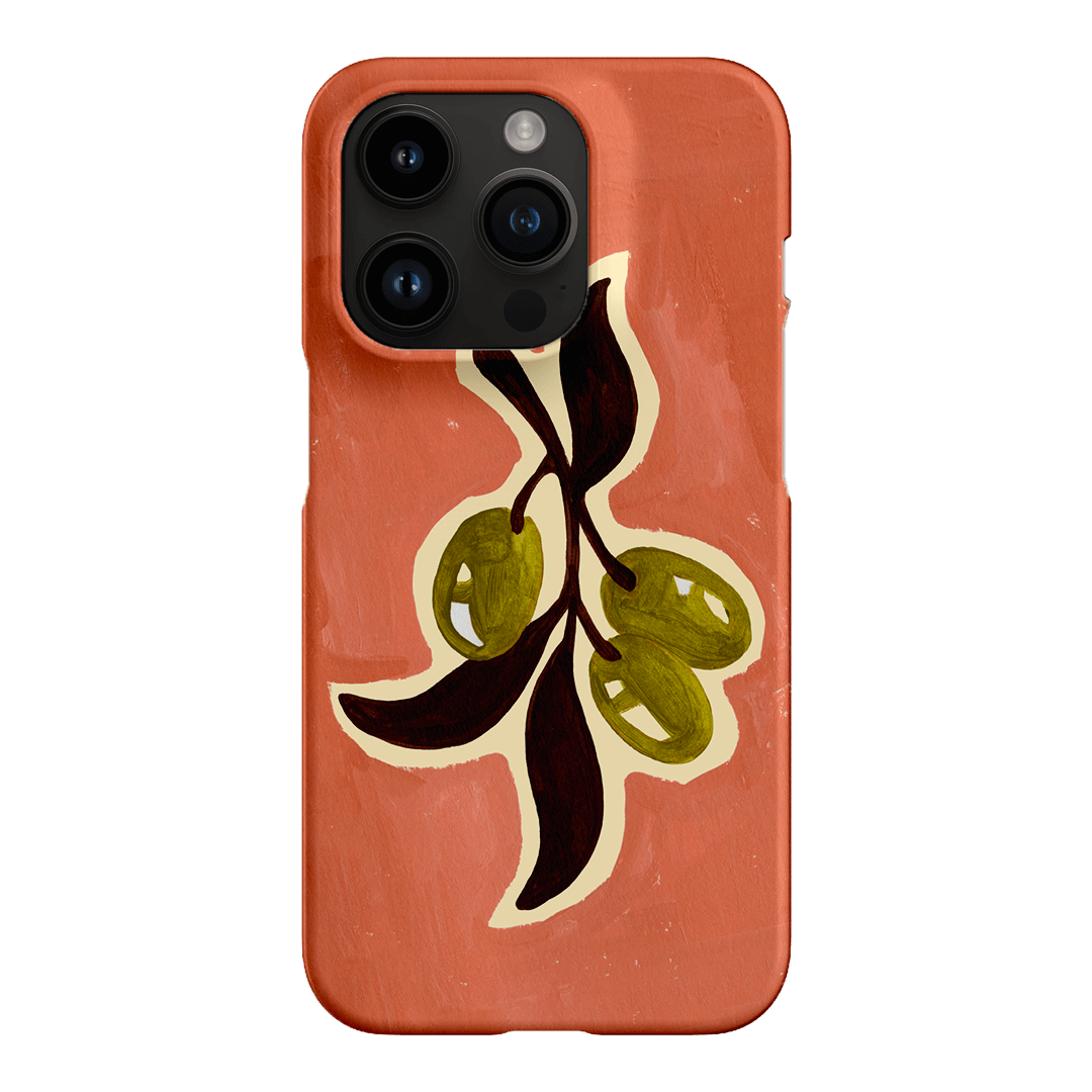 Olives Printed Phone Cases iPhone 14 Pro / Snap by Studio Bon - The Dairy