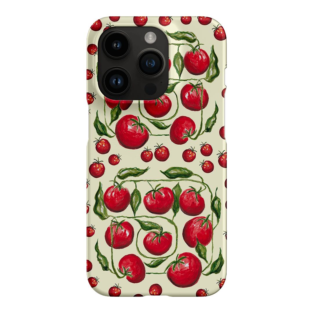 Red Tomatoes Printed Phone Cases iPhone 14 Pro / Snap by BG. Studio - The Dairy