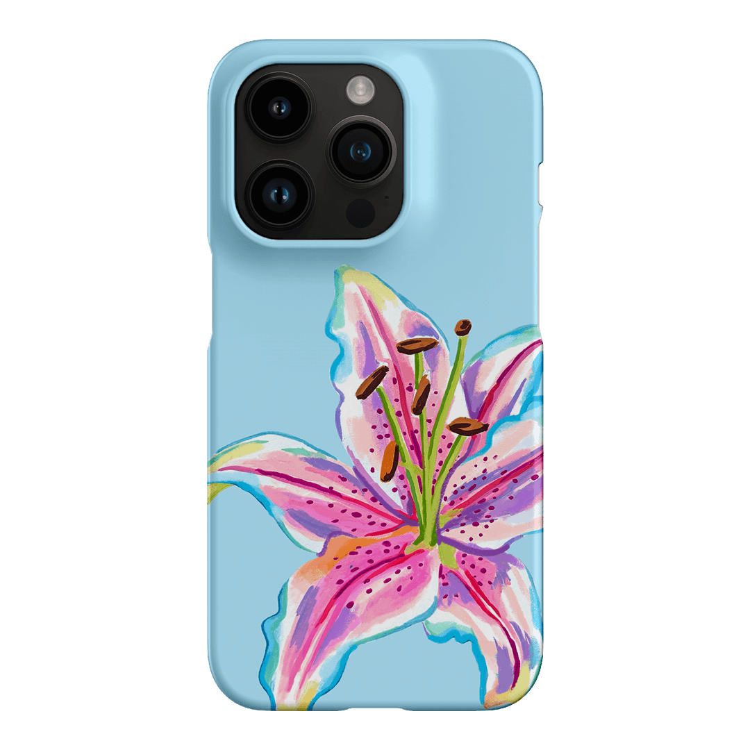 Sky Lily Printed Phone Cases iPhone 14 Pro / Snap by Femke Studio - The Dairy
