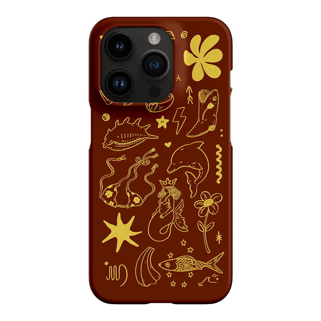 Spiced Cowboy Chocolate Printed Phone Cases iPhone 14 Pro / Snap by Easty Beasty - The Dairy