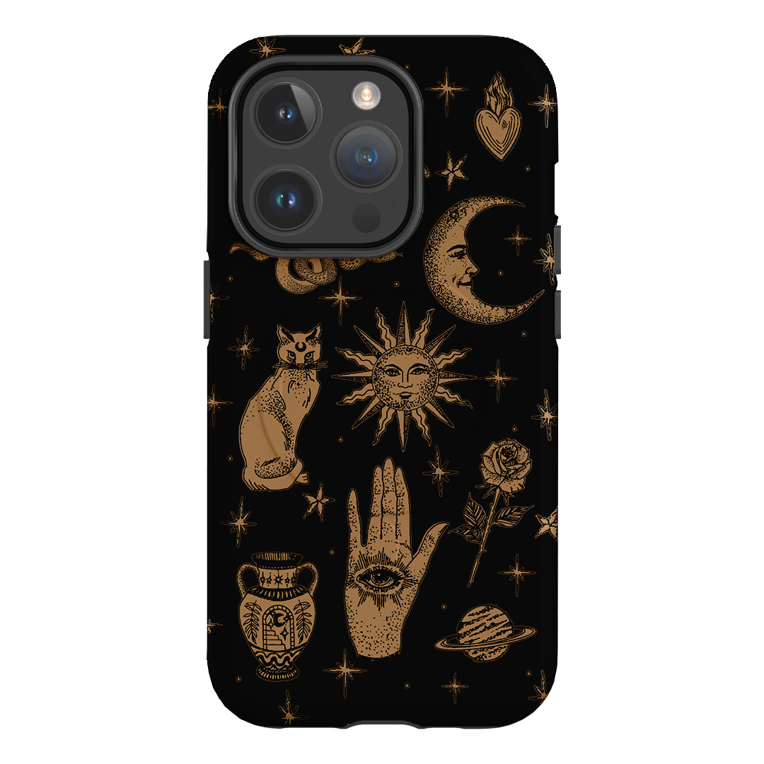 Astro Flash Noir Printed Phone Cases iPhone 14 Pro / Armoured MagSafe by Veronica Tucker - The Dairy