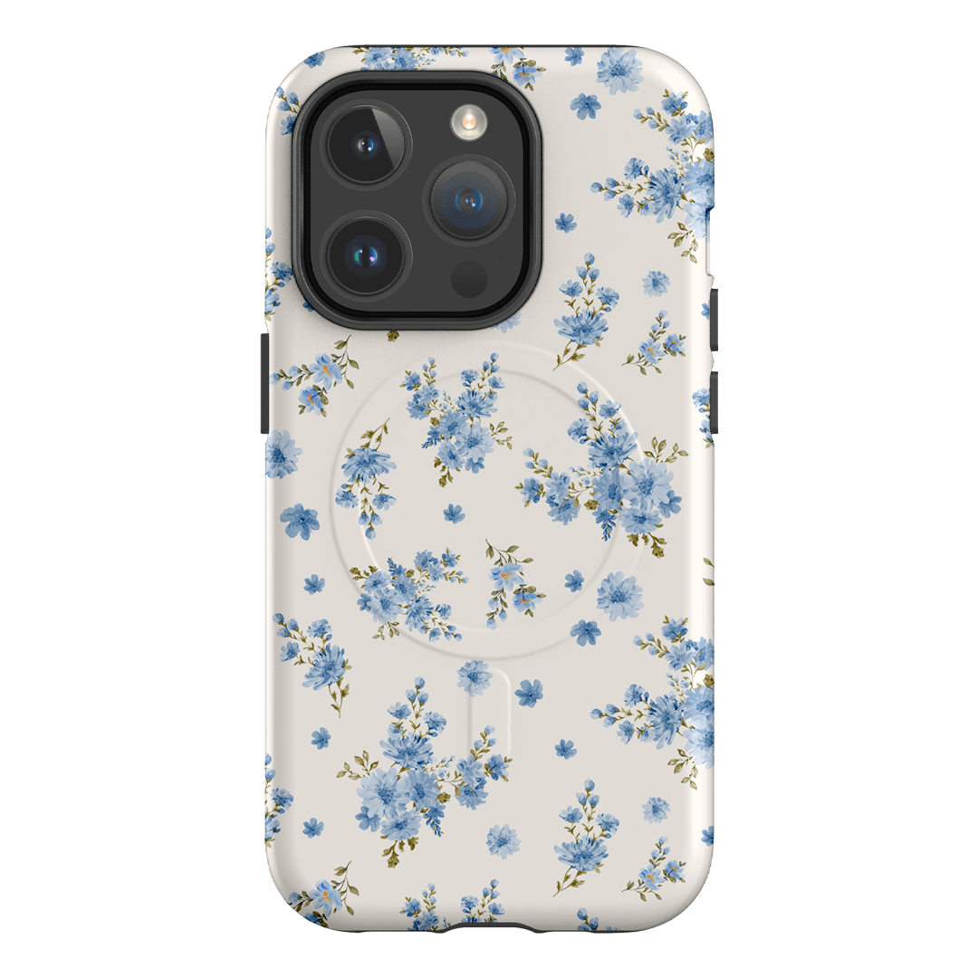 Blue Meadow Printed Phone Cases iPhone 14 Pro / Armoured MagSafe by Kasiags Art - The Dairy