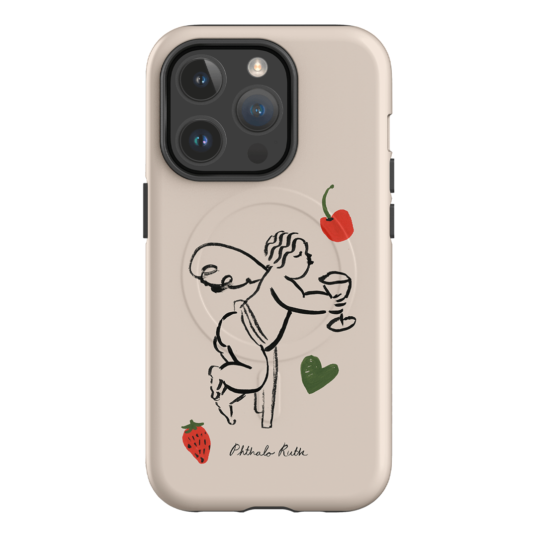 Cherub Printed Phone Cases iPhone 14 Pro / Armoured MagSafe by Phthalo Ruth - The Dairy