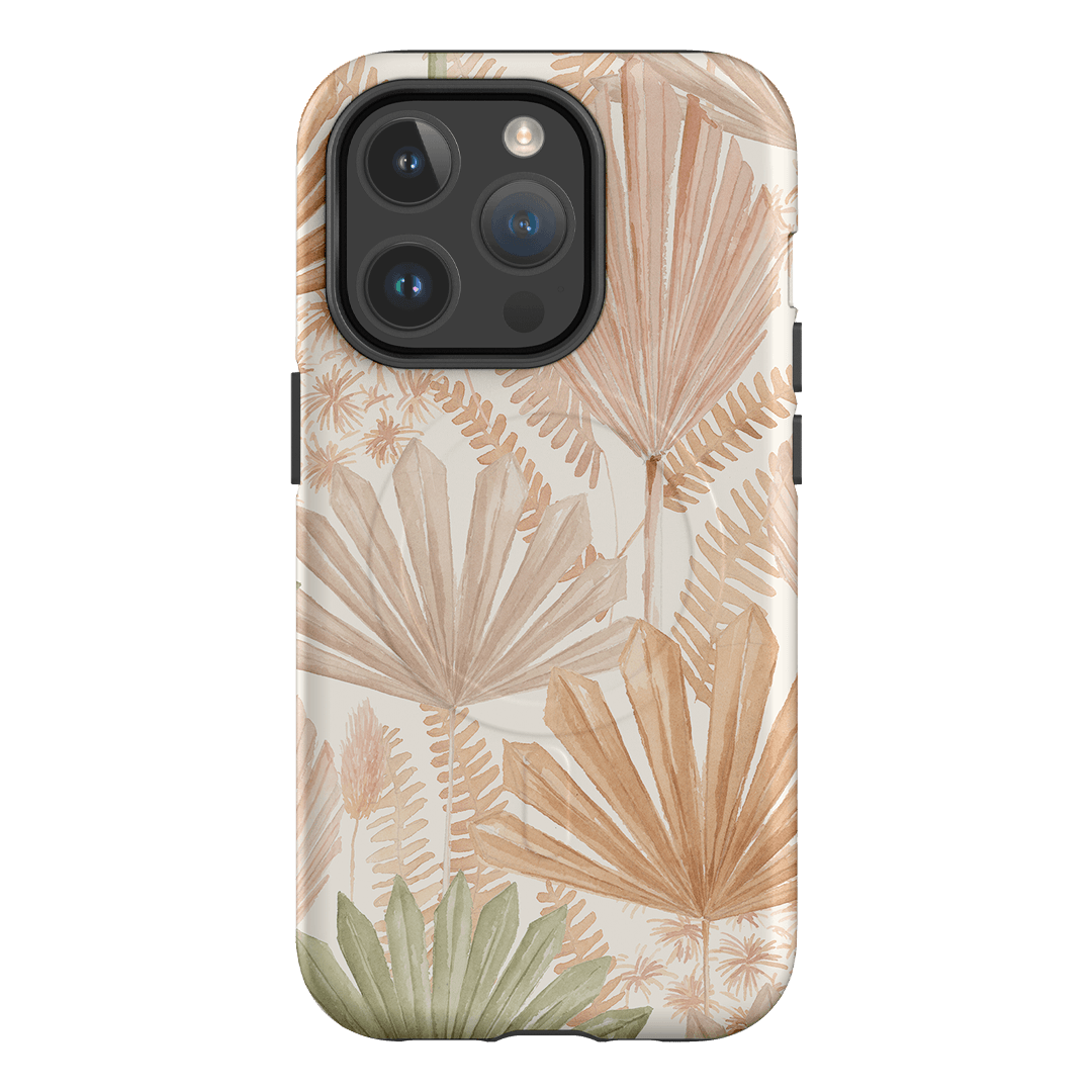 Golden Palm Printed Phone Cases iPhone 14 Pro / Armoured MagSafe by Cass Deller - The Dairy