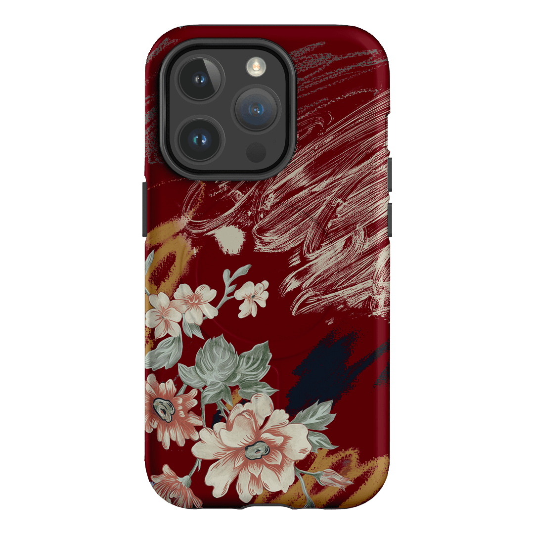 Love Floral Printed Phone Cases iPhone 14 Pro / Armoured MagSafe by Desmond & Dempsey - The Dairy