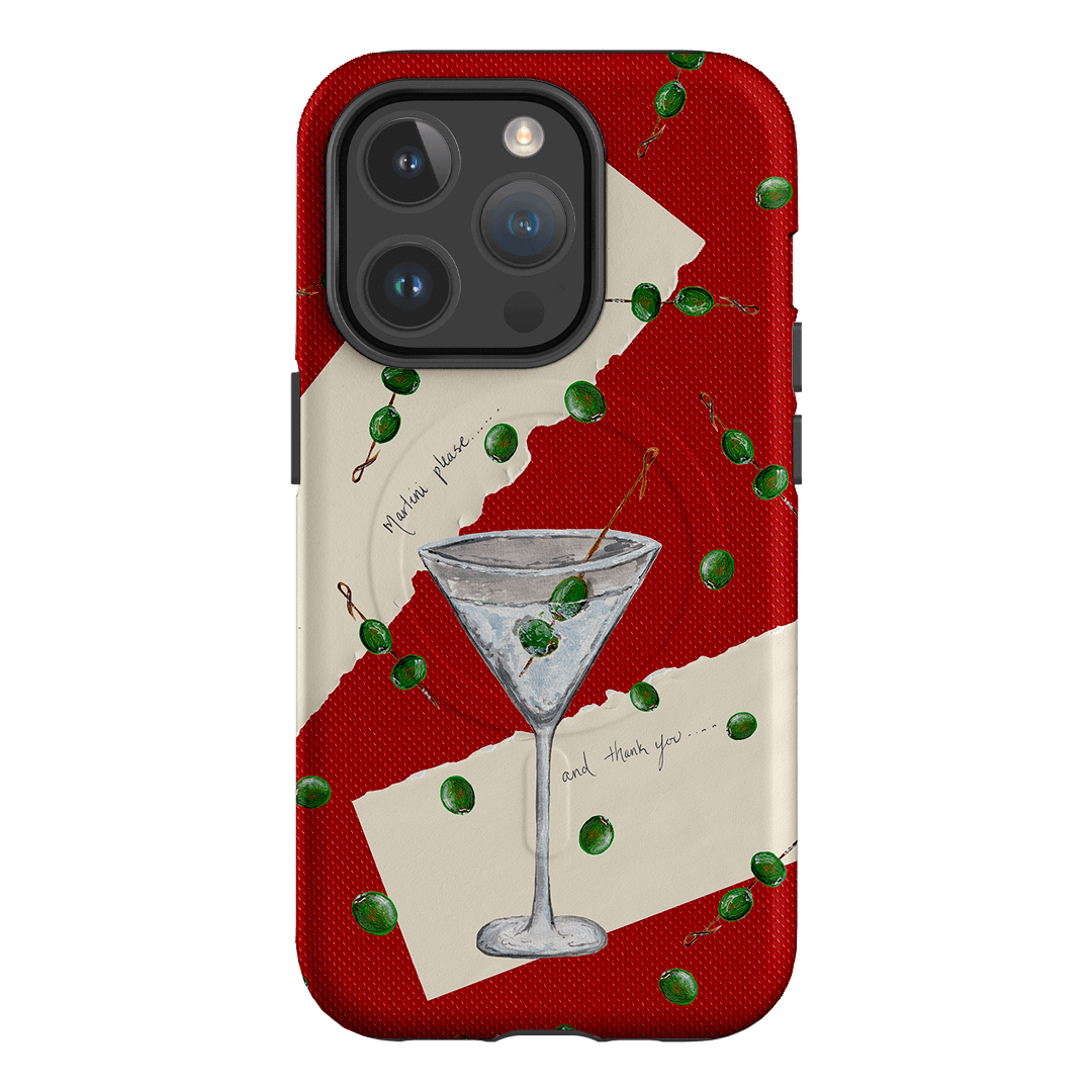 Martini Please Printed Phone Cases iPhone 14 Pro / Armoured MagSafe by BG. Studio - The Dairy