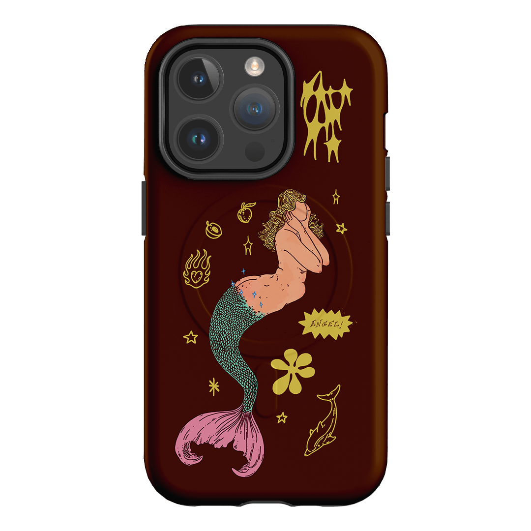 Mimi Chocolate Printed Phone Cases iPhone 14 Pro / Armoured MagSafe by Easty Beasty - The Dairy