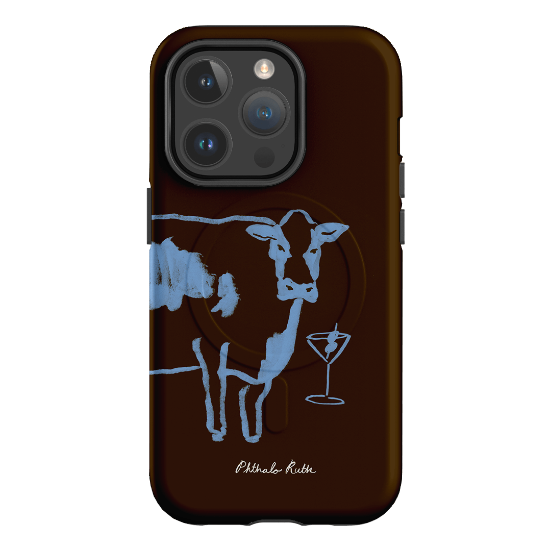 Mootini Espresso Printed Phone Cases iPhone 14 Pro / Armoured MagSafe by Phthalo Ruth - The Dairy
