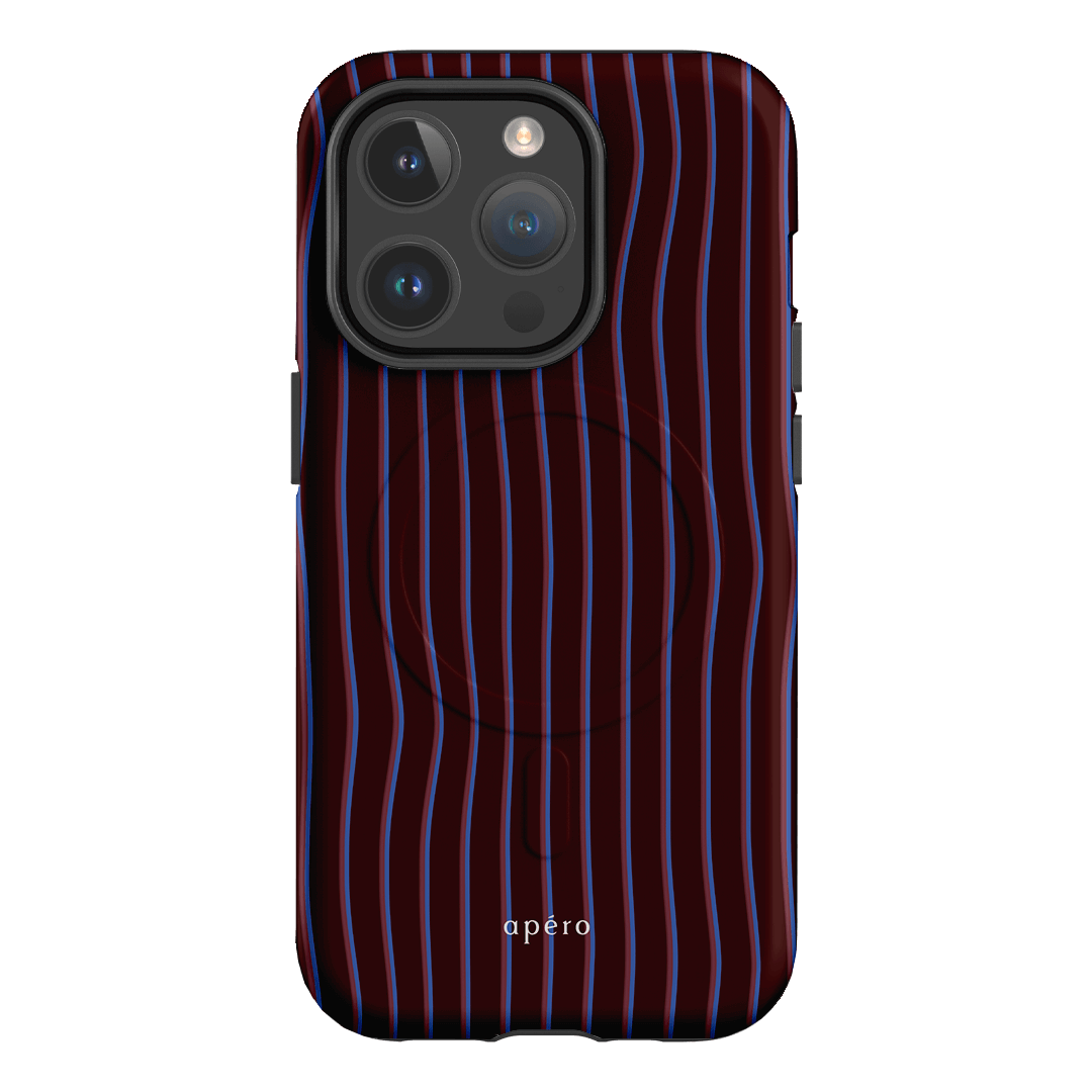 Panama Burgundy Printed Phone Cases iPhone 14 Pro / Armoured MagSafe by Apero - The Dairy