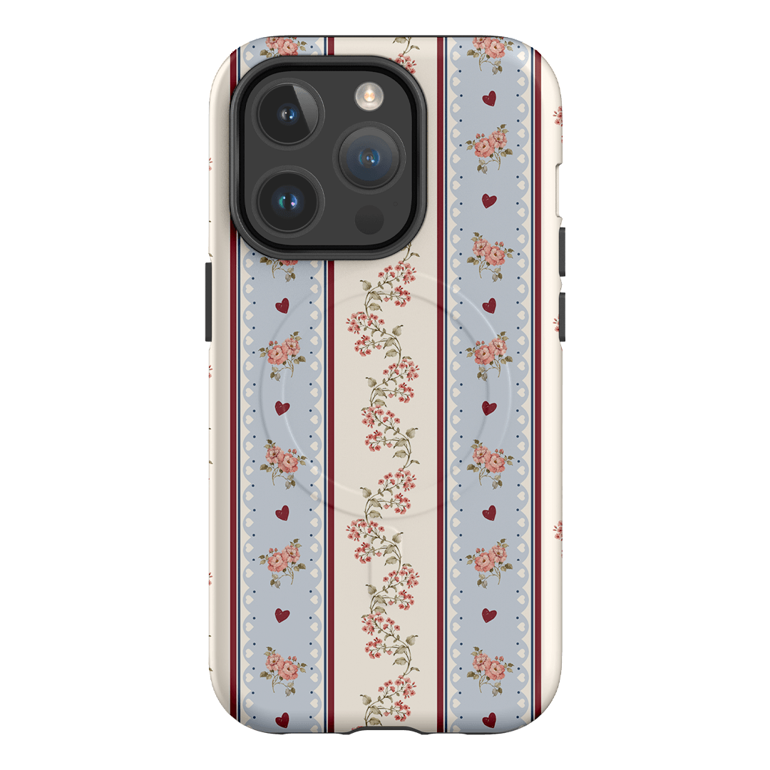 Pastel Stripe Printed Phone Cases iPhone 14 Pro / Armoured MagSafe by Kasiags Art - The Dairy