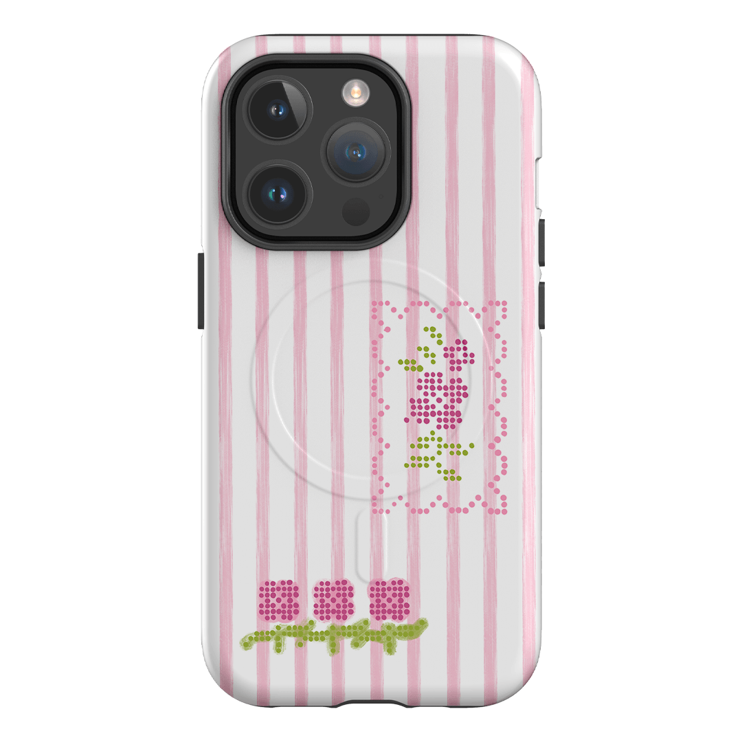 Patchwork Pink Printed Phone Cases iPhone 14 Pro / Armoured MagSafe by Kayla Carr - The Dairy