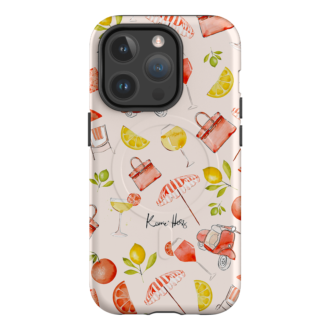 Positano Printed Phone Cases iPhone 14 Pro / Armoured MagSafe by Kerrie Hess - The Dairy