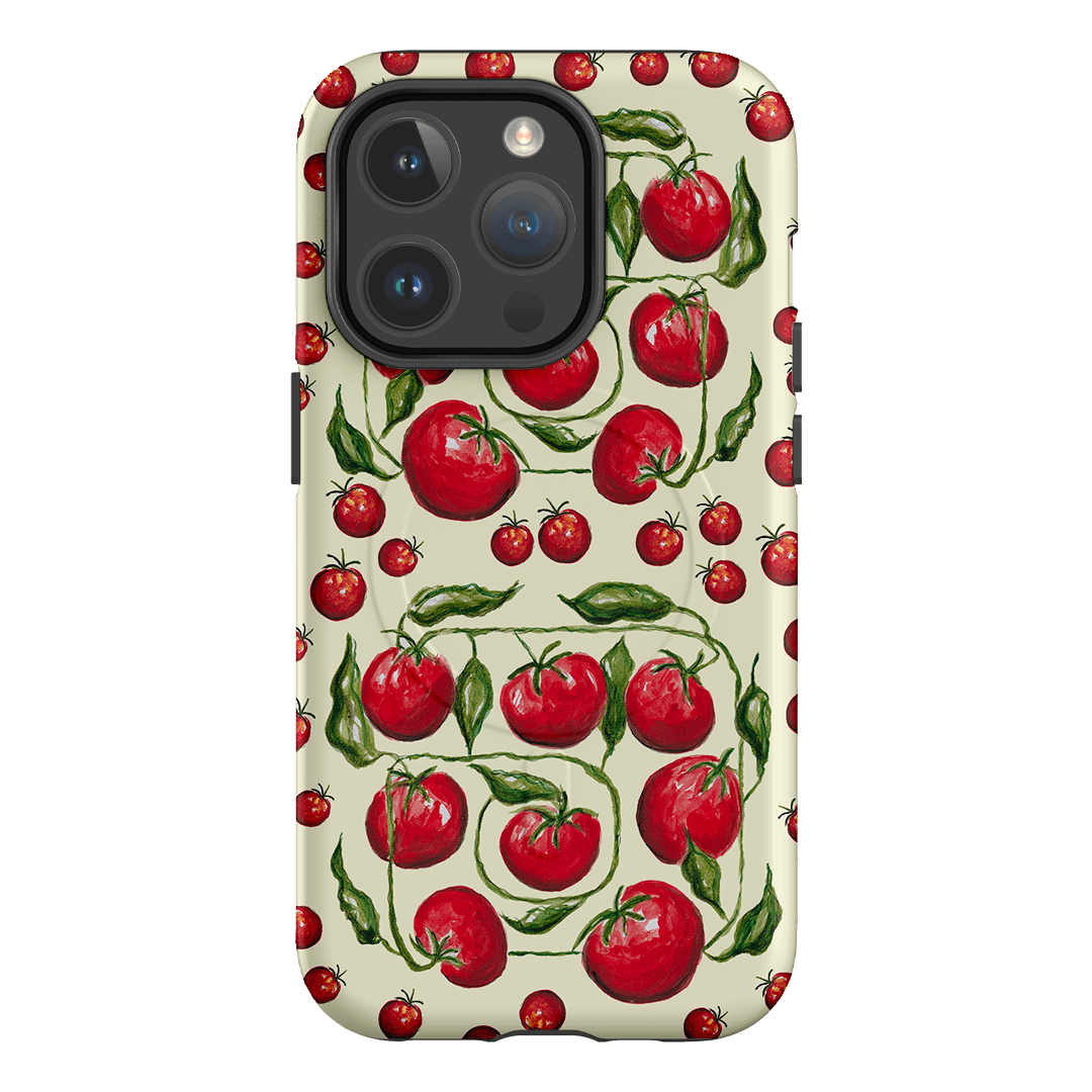 Red Tomatoes Printed Phone Cases iPhone 14 Pro / Armoured MagSafe by BG. Studio - The Dairy