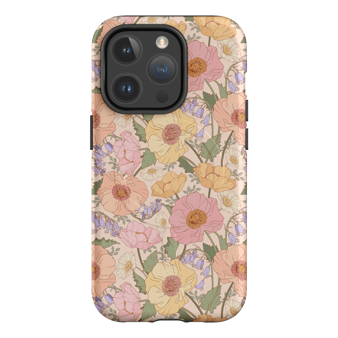 Spring Poppy Printed Phone Cases iPhone 14 Pro / Armoured MagSafe by Kasiags Art - The Dairy