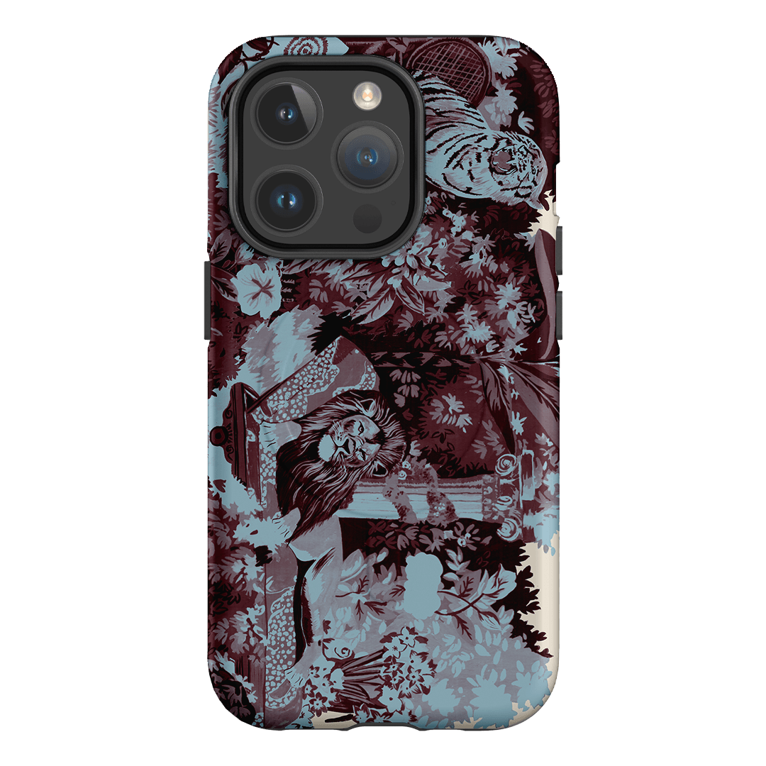 Tippi Blue Printed Phone Cases iPhone 14 Pro / Armoured MagSafe by Desmond & Dempsey - The Dairy