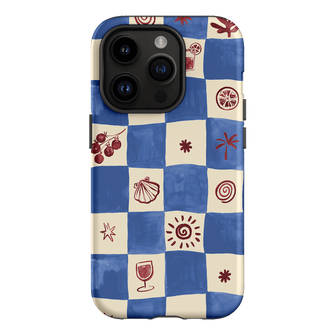 Afternoon Mezze Cornflower Printed Phone Cases iPhone 14 Pro / Armoured by Charlie Taylor - The Dairy