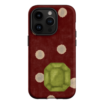 August Peridot Printed Phone Cases iPhone 14 Pro / Armoured by Joiana - The Dairy
