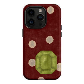 August Peridot Printed Phone Cases iPhone 14 Pro / Armoured by Joiana - The Dairy