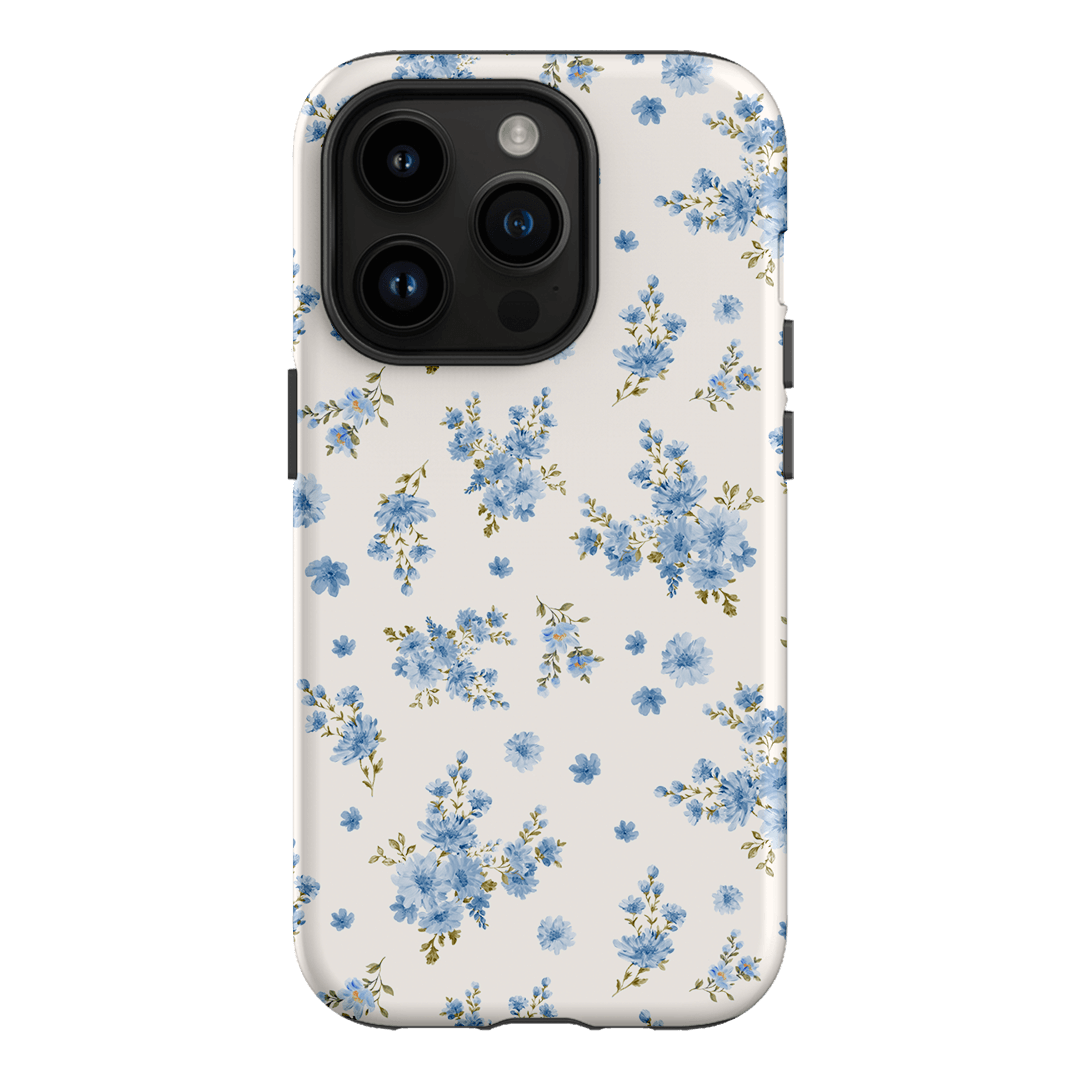 Blue Meadow Printed Phone Cases iPhone 14 Pro / Armoured by Kasiags Art - The Dairy