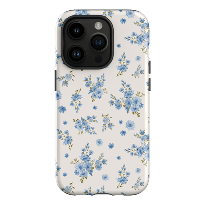 Blue Meadow Printed Phone Cases iPhone 14 Pro / Armoured by Kasiags Art - The Dairy