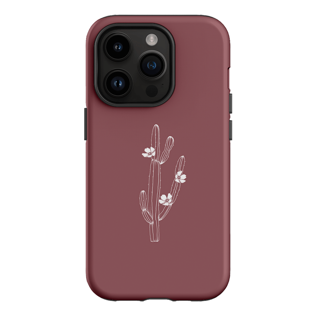 Cactus Flower Printed Phone Cases iPhone 14 Pro / Armoured by Typoflora - The Dairy