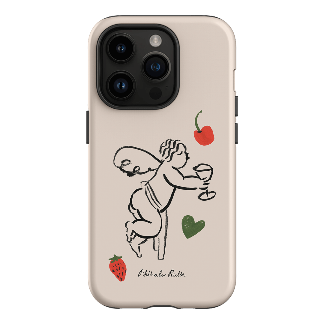 Cherub Printed Phone Cases iPhone 14 Pro / Armoured by Phthalo Ruth - The Dairy