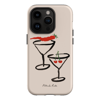 Chili Cherry Printed Phone Cases iPhone 14 Pro / Armoured by Phthalo Ruth - The Dairy