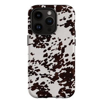 Cowhide Charm Printed Phone Cases iPhone 14 Pro / Armoured by The Dairy - The Dairy