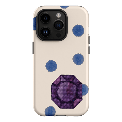February Amethyst Printed Phone Cases iPhone 14 Pro / Armoured by Joiana - The Dairy