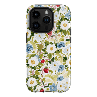 Garden Strawberries Printed Phone Cases iPhone 14 Pro / Armoured by Ellie Mae - The Dairy