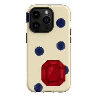 January Garnet Printed Phone Cases iPhone 14 Pro / Armoured by Joiana - The Dairy