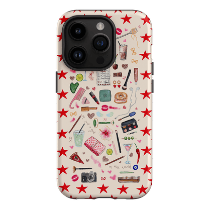 Just A Girl Printed Phone Cases iPhone 14 Pro / Armoured by BG. Studio - The Dairy