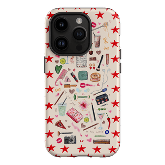Just A Girl Printed Phone Cases iPhone 14 Pro / Armoured by BG. Studio - The Dairy