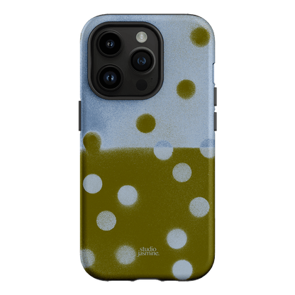 Lake Polka Dot Printed Phone Cases iPhone 14 Pro / Armoured by Jasmine Dowling - The Dairy