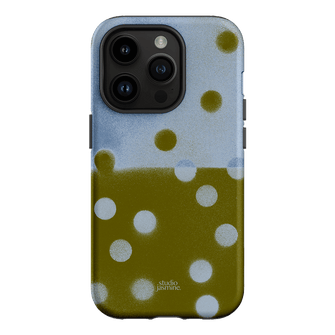 Lake Polka Dot Printed Phone Cases iPhone 14 Pro / Armoured by Jasmine Dowling - The Dairy