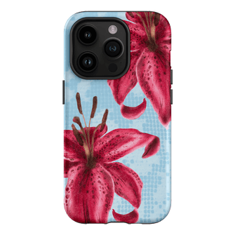 Lillies Printed Phone Cases iPhone 14 Pro / Armoured by Sally Hungerford - The Dairy