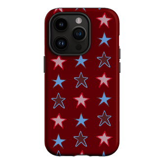 Lucky Stars Rouge Printed Phone Cases iPhone 14 Pro / Armoured by BG. Studio - The Dairy