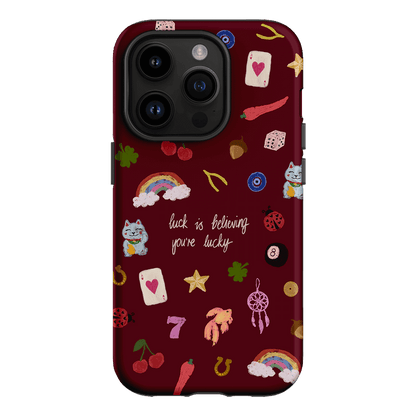 Lucky Printed Phone Cases iPhone 14 Pro / Armoured by Amy Gibbs - The Dairy