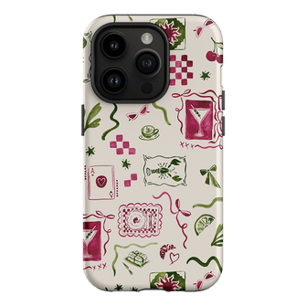 Martini Gal Printed Phone Cases iPhone 14 Pro / Armoured by Charlie Taylor - The Dairy