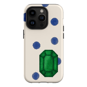 May Emerald Printed Phone Cases iPhone 14 Pro / Armoured by Joiana - The Dairy