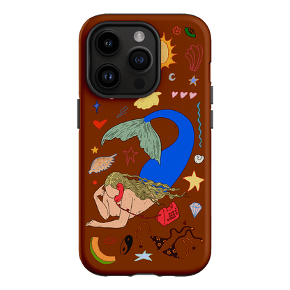 Mermaid Salad Chocolate Printed Phone Cases iPhone 14 Pro / Armoured by Easty Beasty - The Dairy