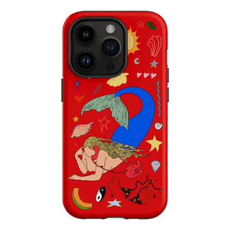 Mermaid Salad Scarlet Printed Phone Cases iPhone 14 Pro / Armoured by Easty Beasty - The Dairy