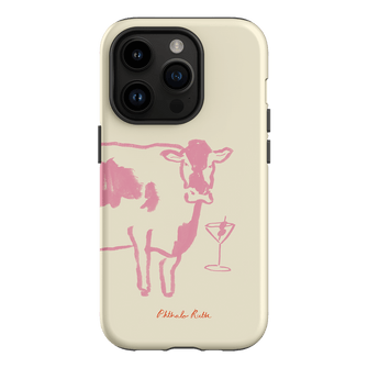 Mootini Pink Printed Phone Cases iPhone 14 Pro / Armoured by Phthalo Ruth - The Dairy