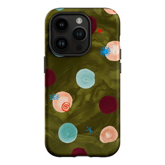 Olive Spot Printed Phone Cases iPhone 14 Pro / Armoured by Charlie Taylor - The Dairy