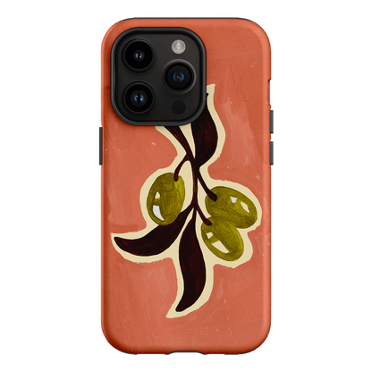 Olives Printed Phone Cases iPhone 14 Pro / Armoured by Studio Bon - The Dairy