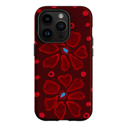 Painted Petal Rouge Printed Phone Cases iPhone 14 Pro / Armoured by BG. Studio - The Dairy